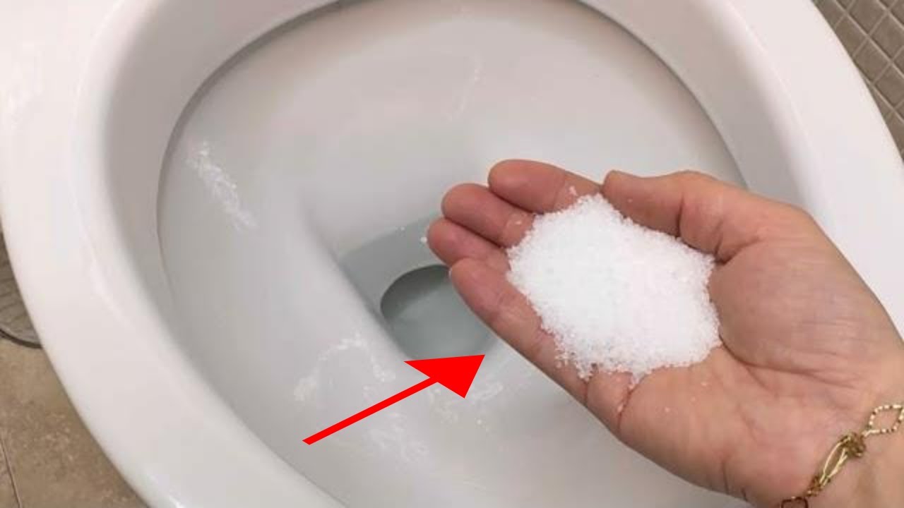 Grandma’s Cleaning Secret: Salt for a Sparkling Toilet