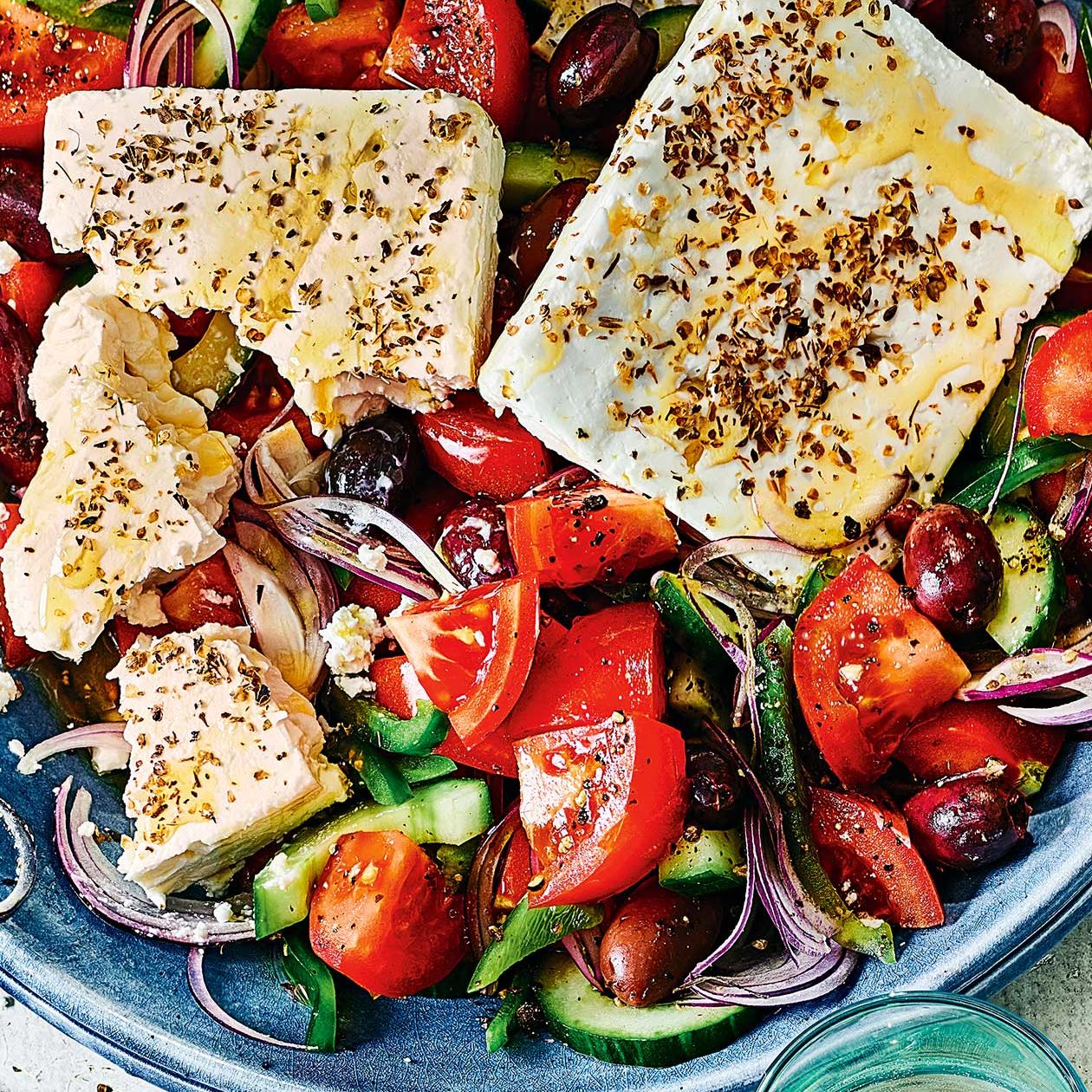 Savor the Flavors of Greece: A Simple, Quick, and Healthy Greek Salad