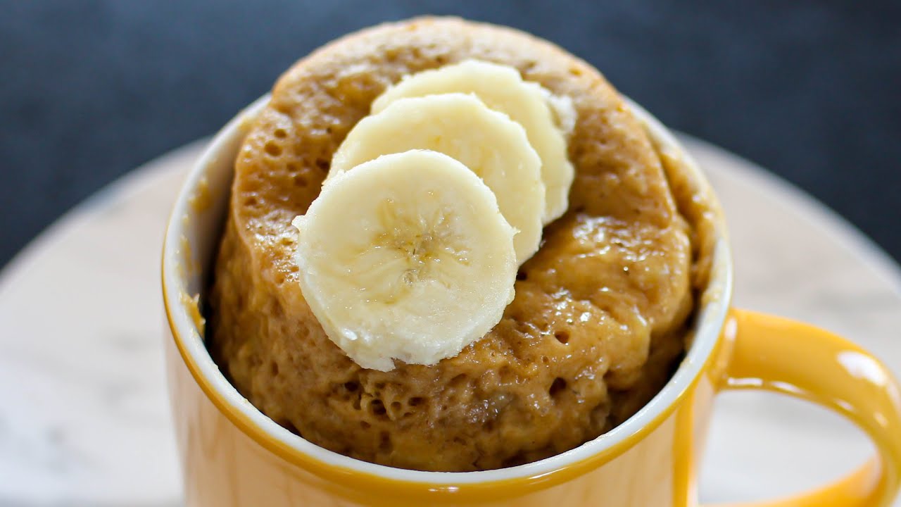 Savor the Simplicity of Microwave Banana Cake: An Easy & Healthy Mug Cake Recipe!