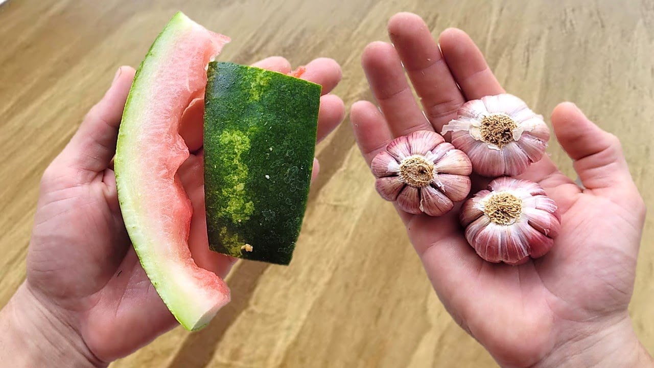 Unlocking Nature’s Bounty: The Watermelon Rind and Garlic Blend