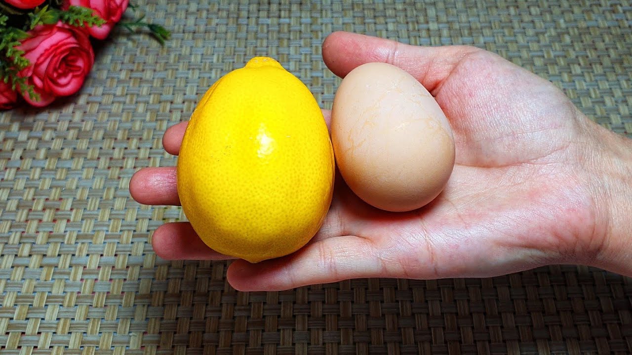 The Golden Duo: 1 Lemon and 1 Egg – A Secret Recipe Unveiled