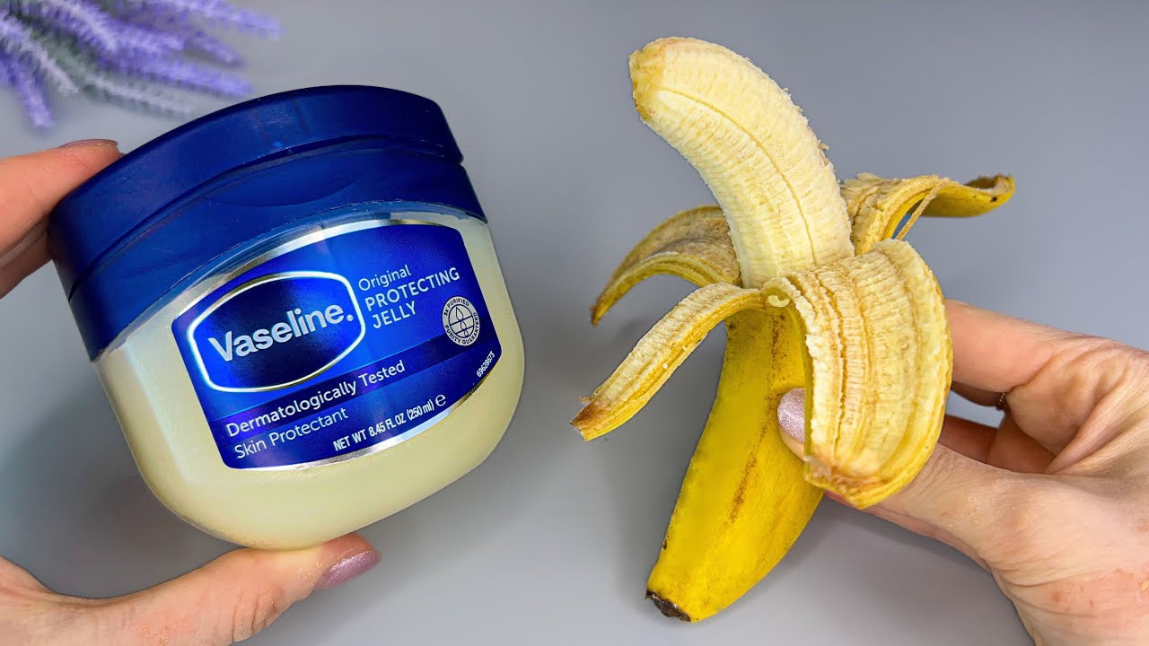 The Banana-Vaseline Mix: A Hidden Gem for Skin Care