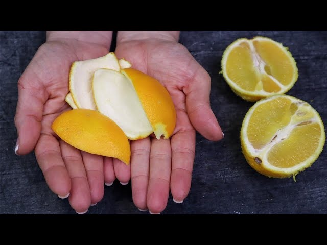 Unlocking the Hidden Treasures of Orange Peels