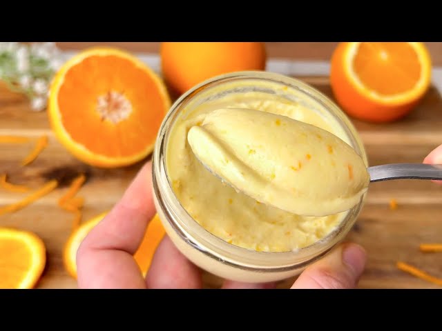 Indulge in Deliciousness: Egg-Free, Starch-Free, Flour-Free Orange Cream Dessert