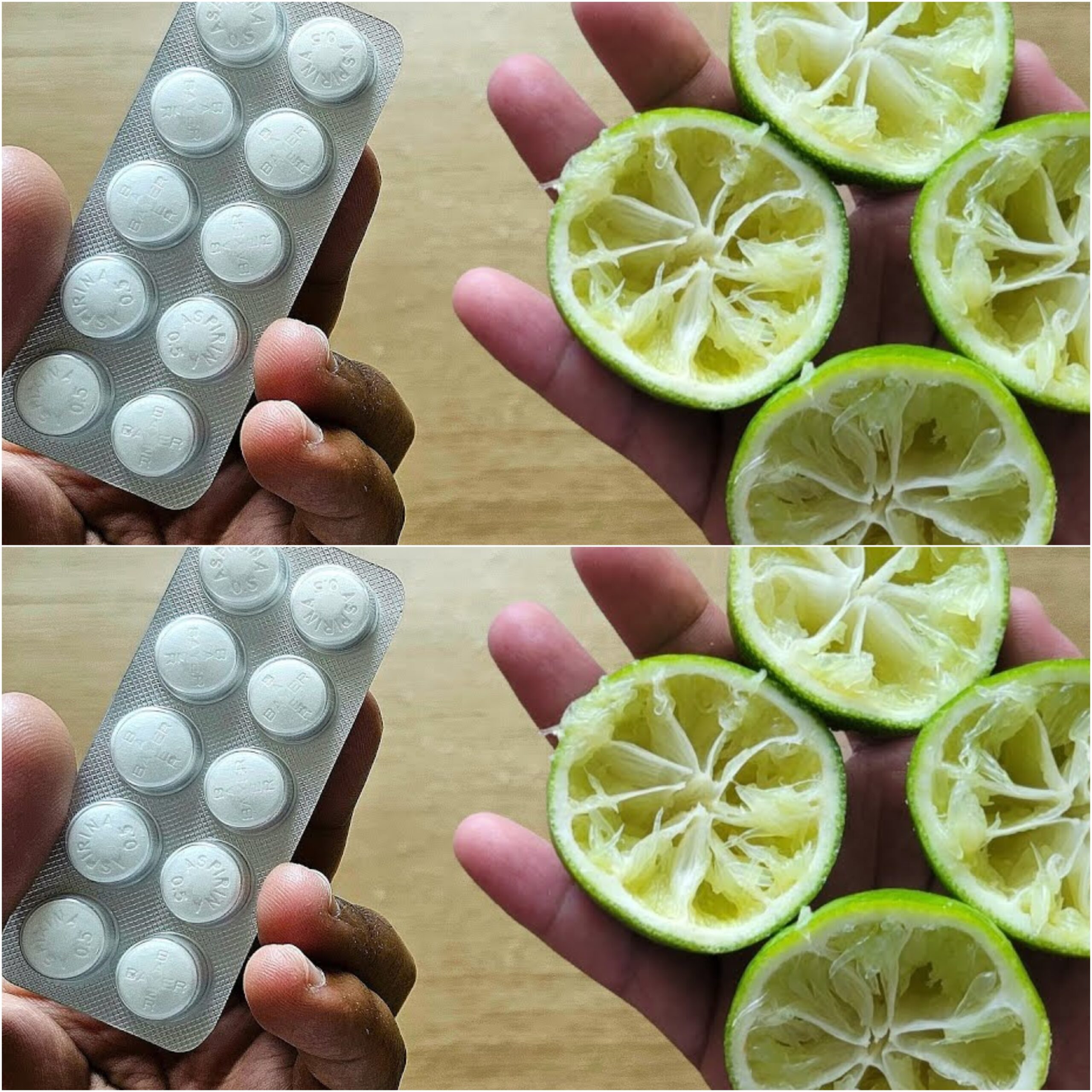 Discover a Simple Home Remedy: Aspirin and Lemon