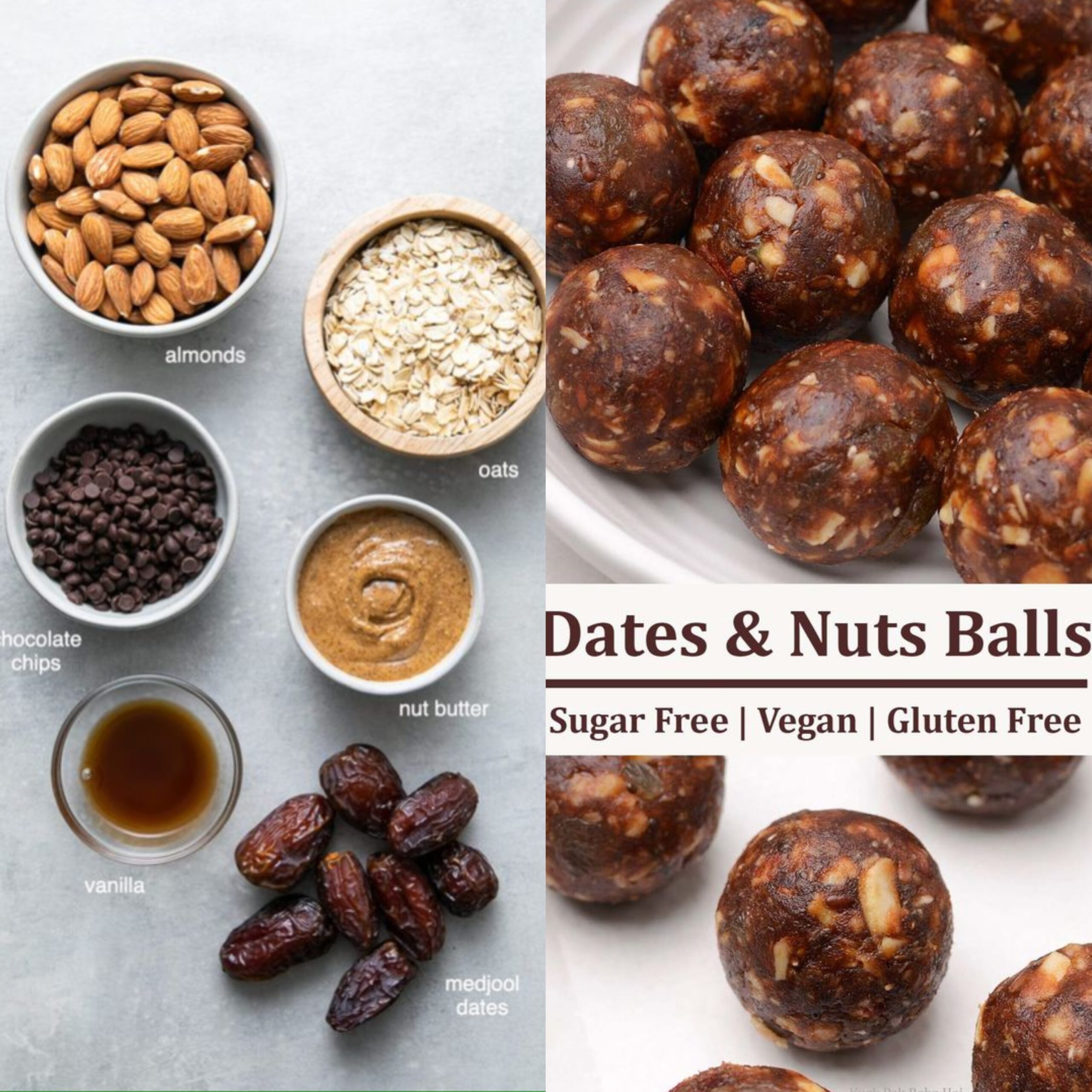 Quick and Healthy Dessert: Dates and Nuts in Just 5 Minutes!