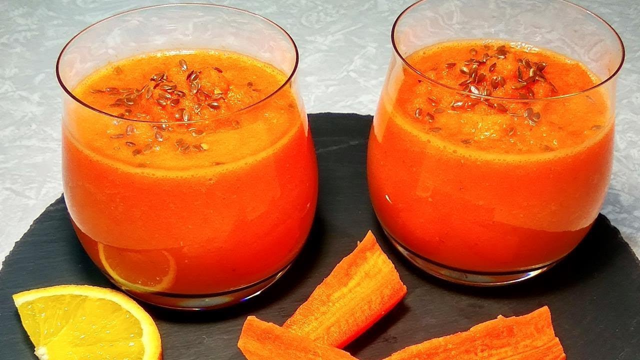 Refresh Your Way to Wellness with a Carrot-Apple-Orange Smoothie