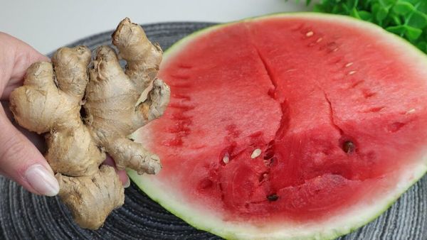 The Goodness of Watermelon Juice with Ginger