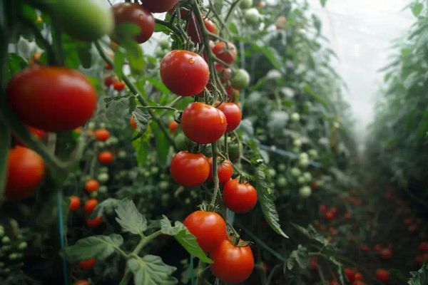 a tomato plant