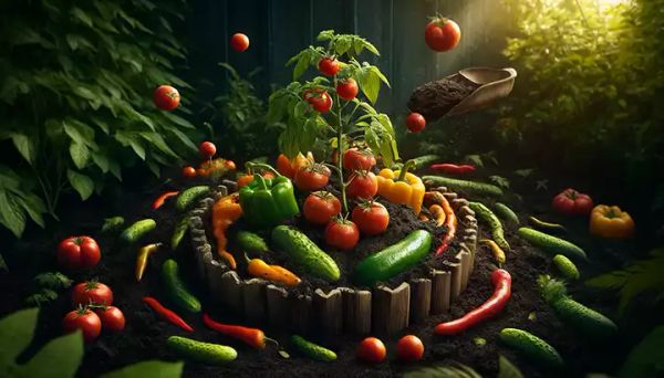 The Essential Trio: Why Tomatoes, Peppers, and Cucumbers Thrive on Compost