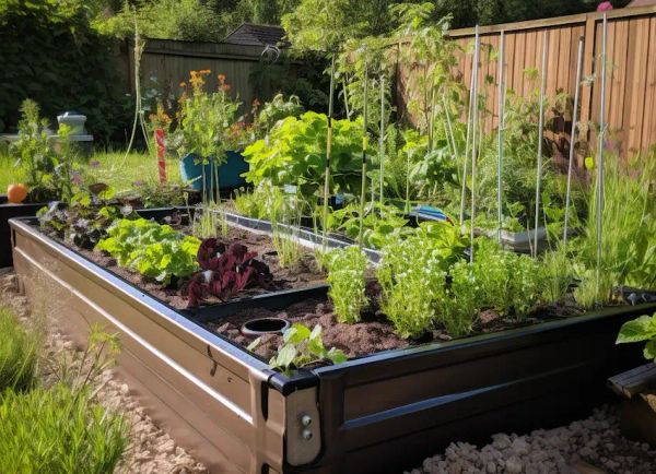 The Urban Eden: Creating a Lasting Wicking Bed