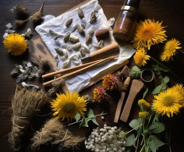 the healing powers of dandelion roots