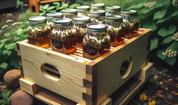 Innovative Beekeeping: How to Build a Mason Jar Honey Harvesting System