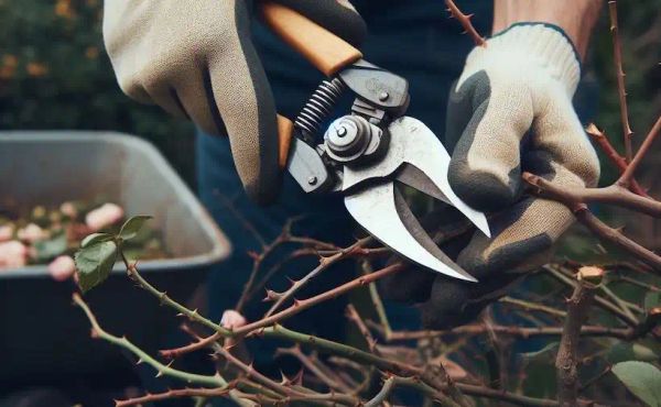 A step-by-step guide on how to prune a rose bush