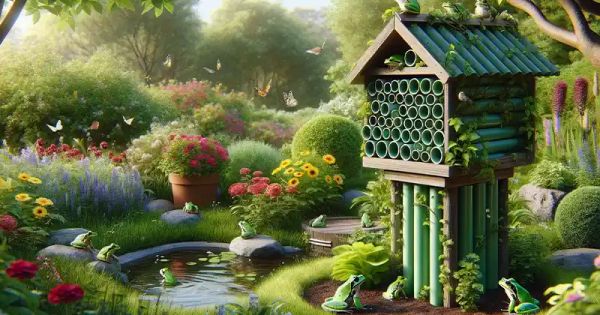 Why and How to Install a Frog Hotel in Your Garden