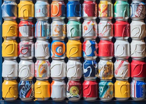 aluminium cans