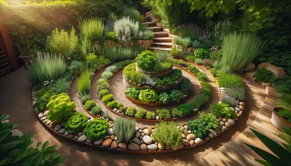 Unwinding Nature’s Mystique: Create Your Own Spiral Herb Garden