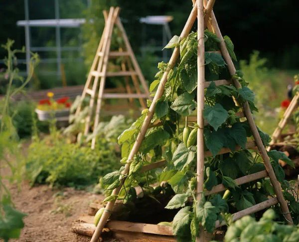 Growing Cucumbers in a Herringbone Pattern: A Practical Guide